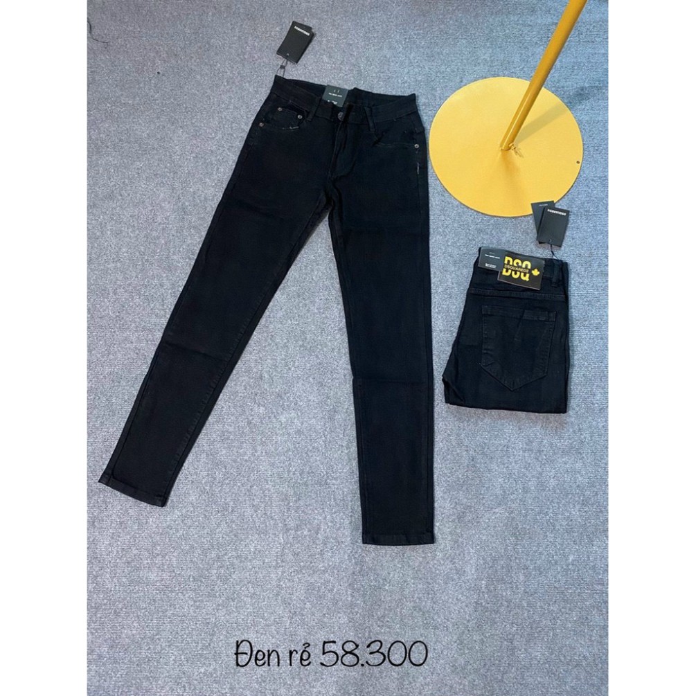 Quần Jean Nam, Quần Bò Màu Đen Rách Gối Cao Cấp | BigBuy360 - bigbuy360.vn