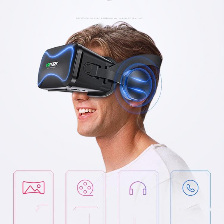 Kính thực tế ảo VR Park J30 Bluelens kèm tai nghe