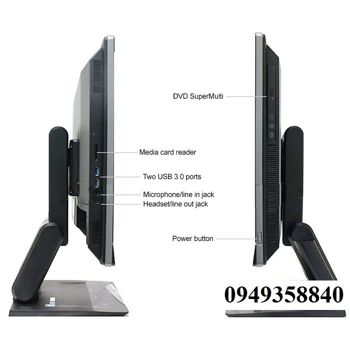 Máy tính Hp all in one eliteone 800g1,màn hình IPS 23" FHD, G3220/ DRam3 4Gb(4gx2), HDD 500Gb | BigBuy360 - bigbuy360.vn