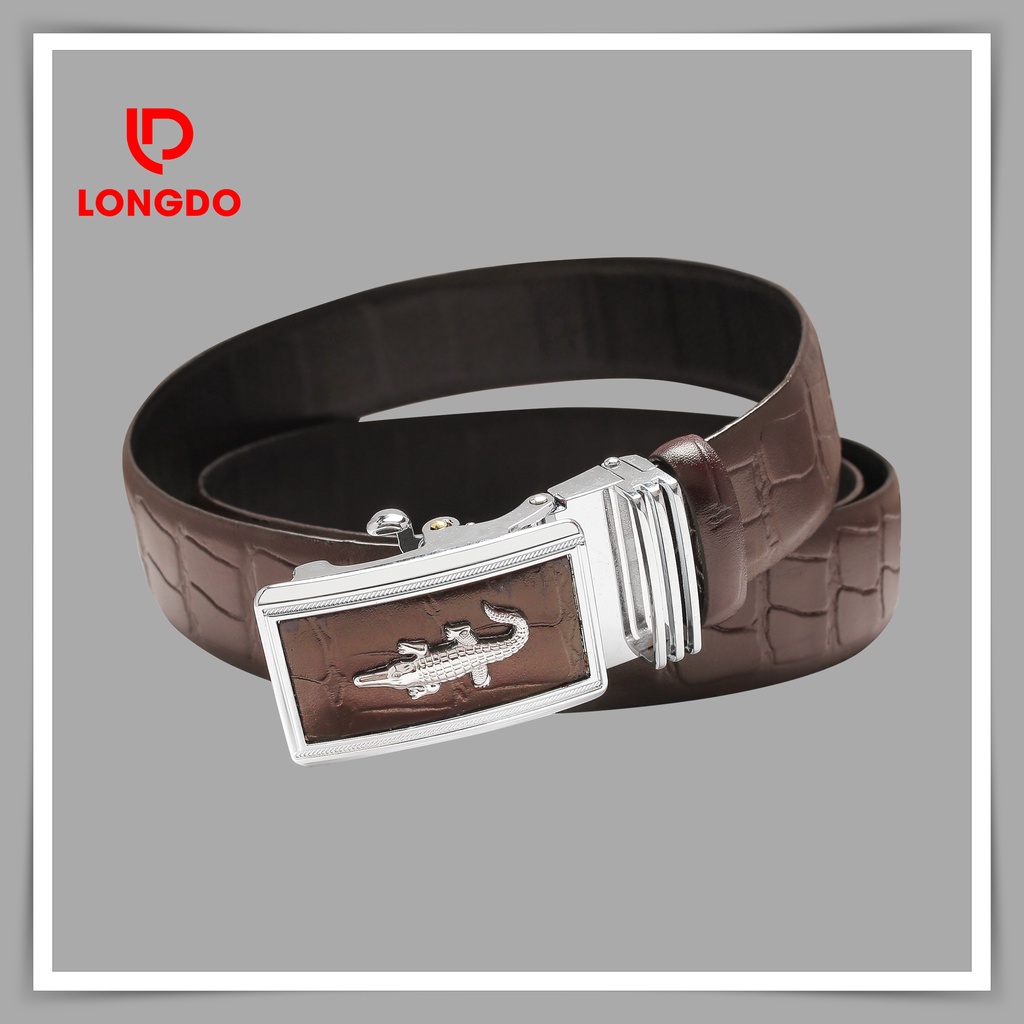 Dây nịt da bò cao cấp - Cam kết 100% da bò thật - Hàng chính hãng thương hiệu Longdo Leather - TL01