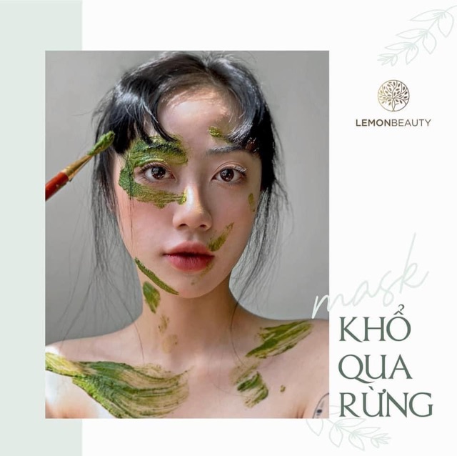 Mask Khổ Qua Rừng tặng cọ quét