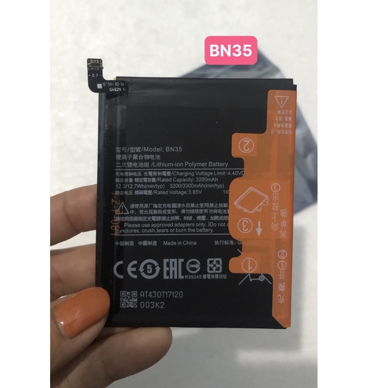 Pin Xiaomi Redmi 5 / BN35 / pin zin dung lượng 3200/3300mAh