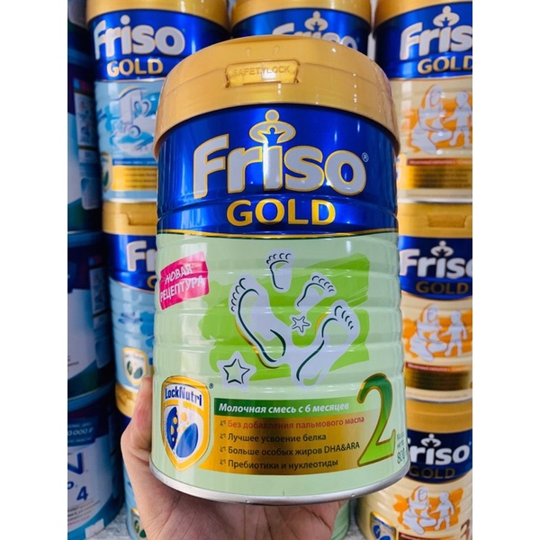 Sữa Bột Friso Gold số 2 850gr Dành Cho Bé Từ 6-12 Tháng Tuổi [MẪU MỚI]