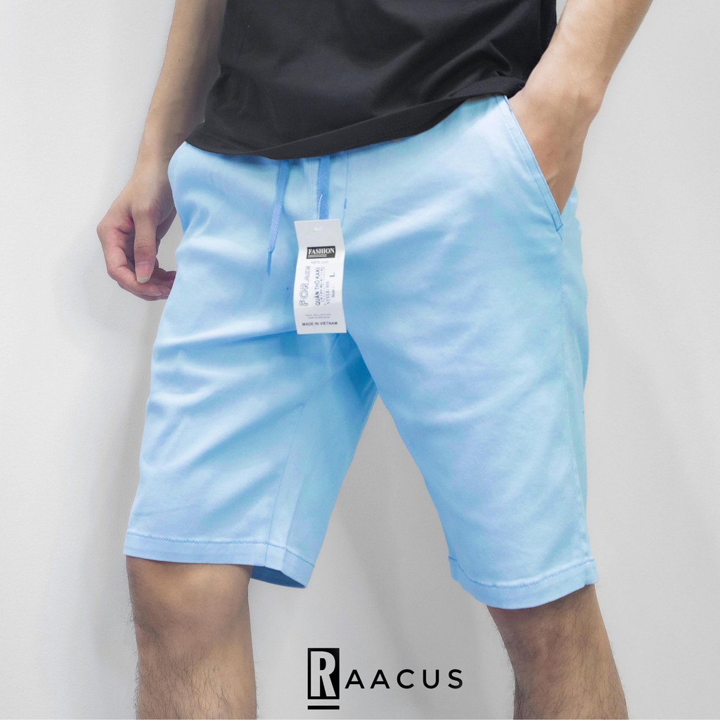 Quần short nam kaki thời trang nam unisex, quần short thể thao nam RAACUS – Q060 | BigBuy360 - bigbuy360.vn