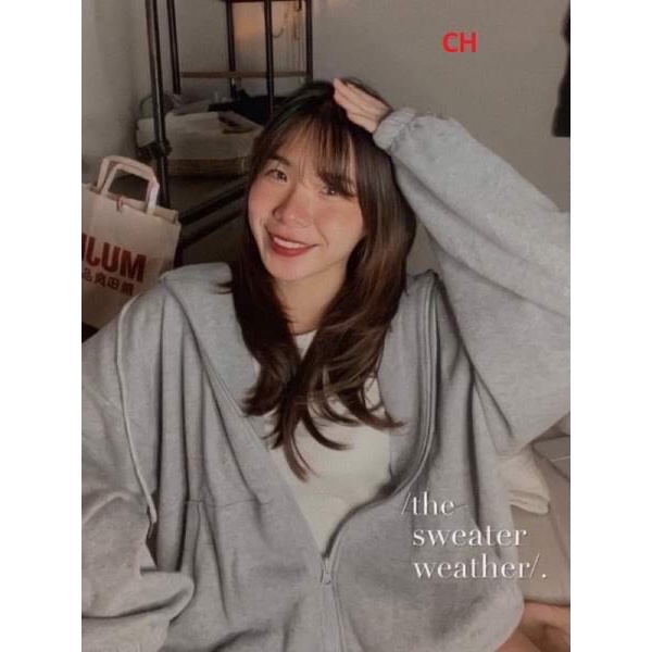 Áo hoodie mũ khoá chun tay CO9 | BigBuy360 - bigbuy360.vn