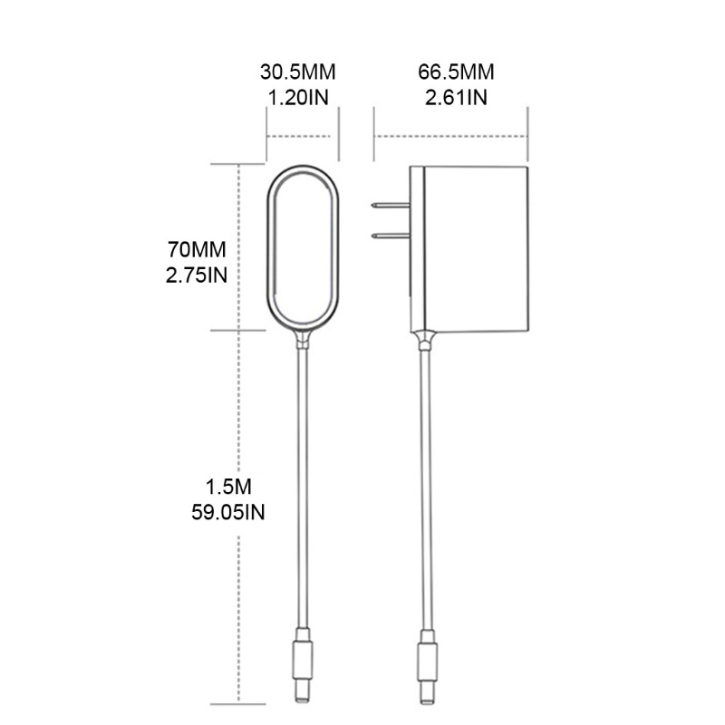 Bộ Chuyển Đổi Nguồn Điện 12V2A Cho Dây Đèn LED 24W