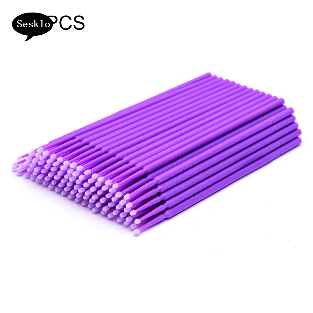 Set 100 Cọ Chuốt Mi Sử Dụng Một Lần Tiện Lợi