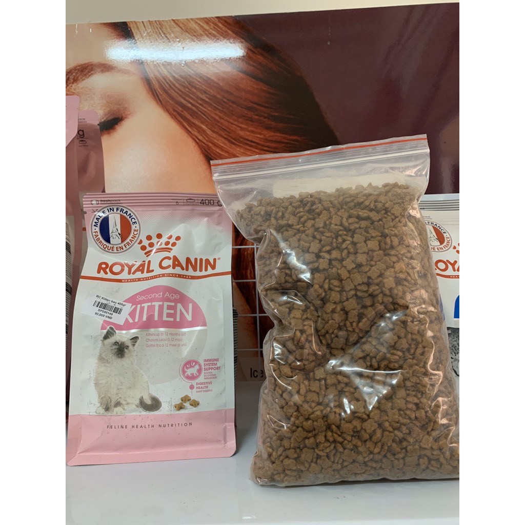 Hạt Royal Canin Kitten thức ăn cho mèo 4-12 tháng túi 1kg