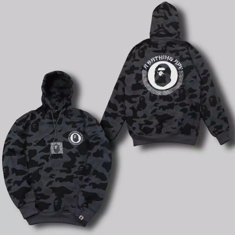 Áo Hoodie Bape Họa Tiết Rằn Ri Chất Lượng Cao