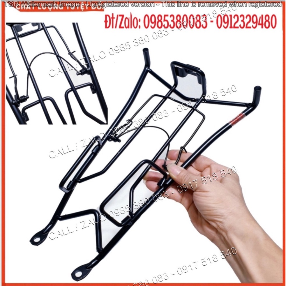 Baga Winner X Cao Cấp (V1, V2) INOX Sơn Đen Tĩnh Điện Dày 10 Ly Chắc Chắn Mẫu Mới 2019 - 2021 (Ảnh Sp Thật)