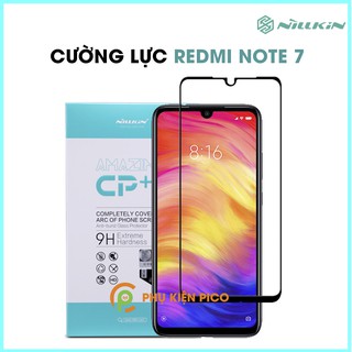 Kính cường lực Redmi Note 7 full màn hình viền siêu mỏng chính hãng Nillkin Amazing CP+ - Dán màn hình Xiaomi Redmi Note