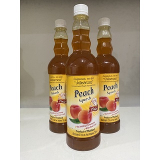 Siro đào thái lan pixie 730ml