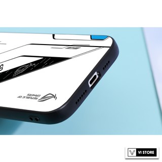 Ốp lưng kính cường lực iPhone 12 Pro Max - ROG Gaming