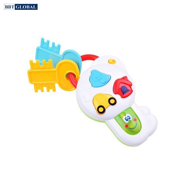 Đồ chơi vô lăng có đèn và nhạc cho bé BBT Global 999-120B