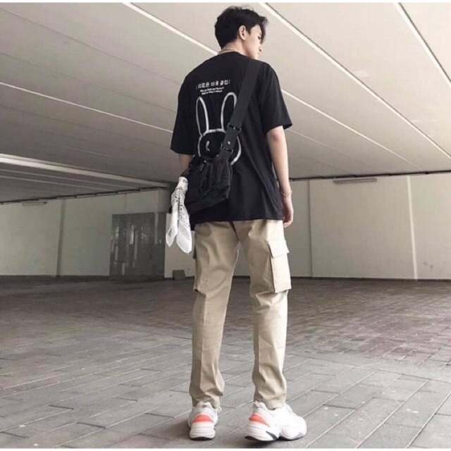 Box pant - quần kaki túi hộp hình thật ulzzang