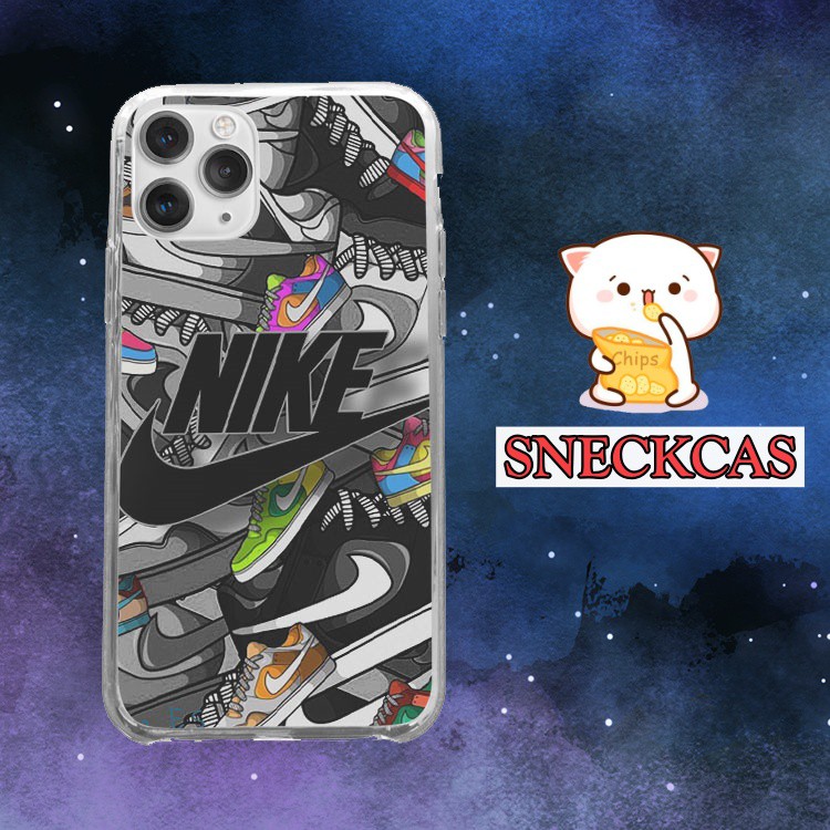 Ốp trong họa tiết nike came Vỏ ĐT chống bẩn Iphone 7/8/8Plus/X/Xs/Xs Max/11/11 Promax/12/12 Promax NIKPOD00154