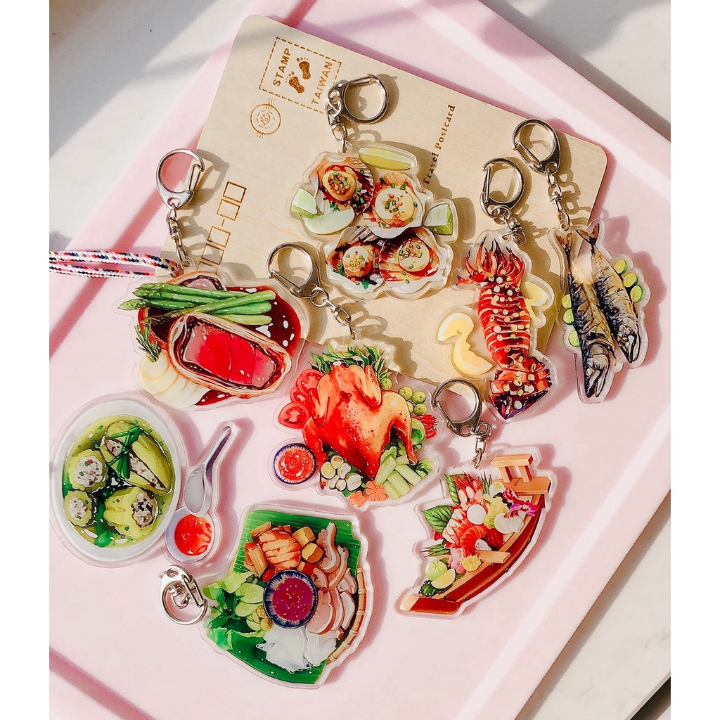 Móc khóa đồ ăn