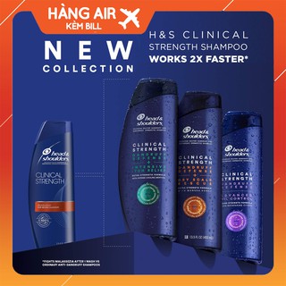 [ MẪU MỚI ] Dầu Gội Head & Shoulder Clinical Strength Shampoo 400ml Của Mỹ