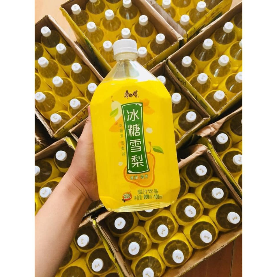 Nước Ép Đào - Nhài - Lê - Trà xanh - Mật ong - Trà chanh - Mận - Nhài mật ong 1000ml - Trùm Ăn Vặt - N FOOD