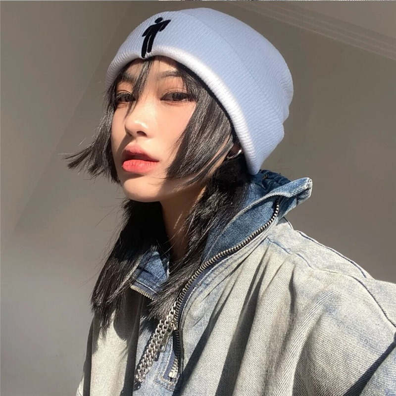 Nón len ấm áp thời trang cho nữ