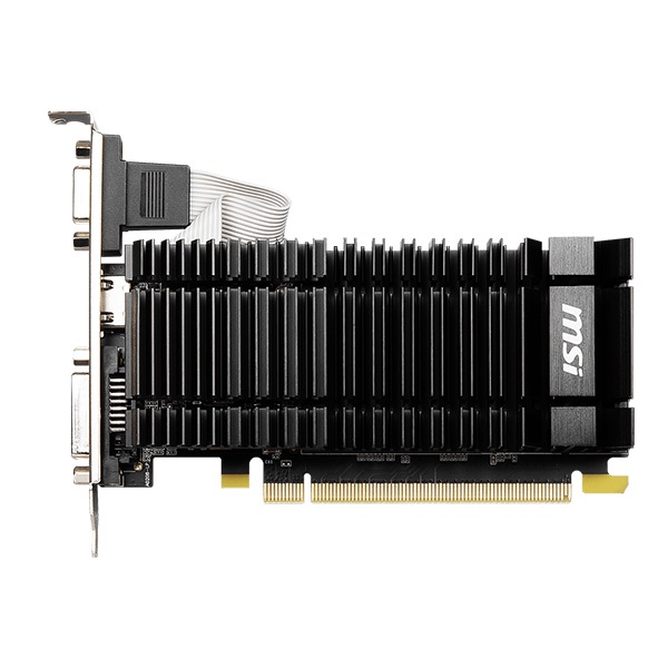 Vga card màn hình MSI GeForce GT 730 2GB DDR3 (N730K-2GD3H/LPV1) chính hãng