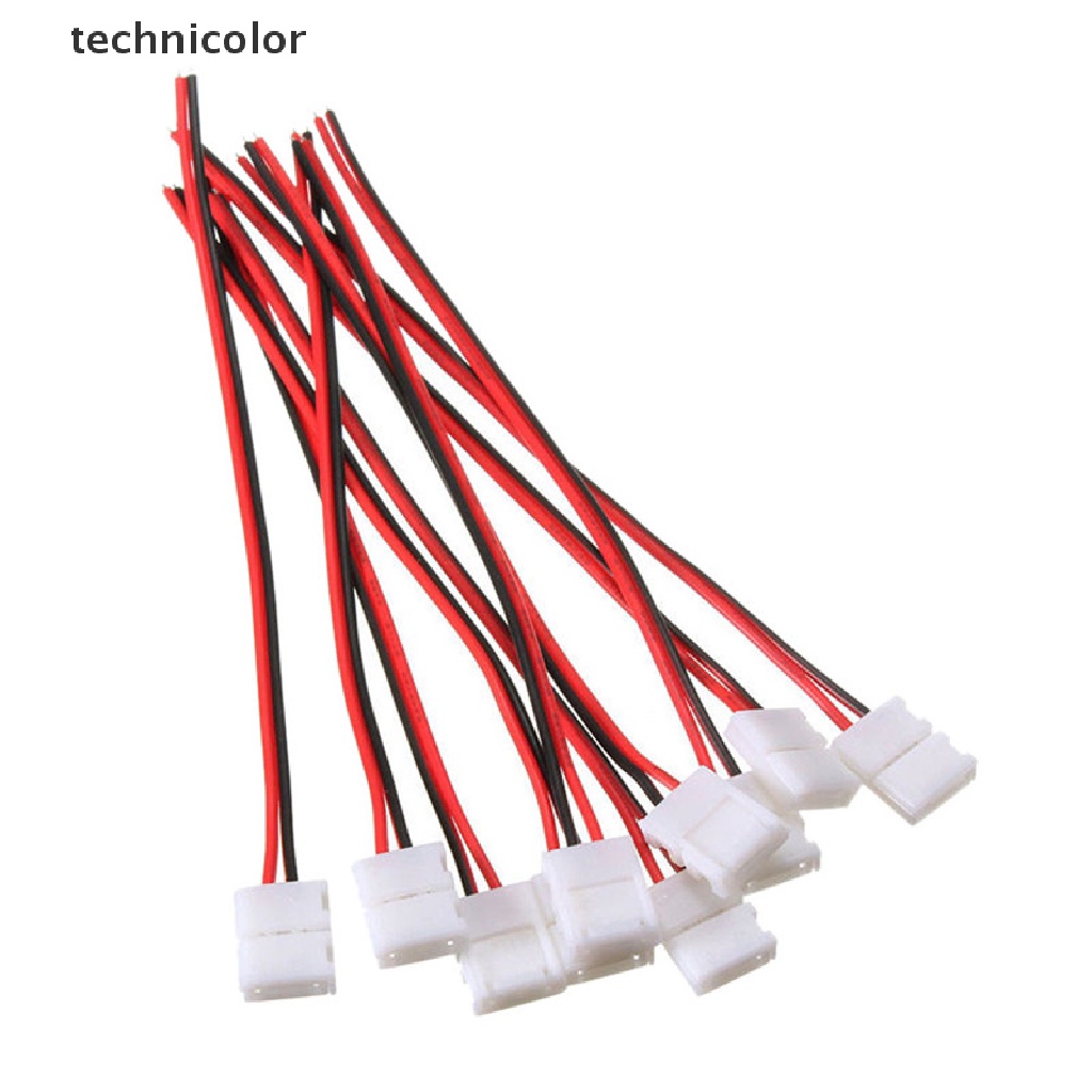 Set 10 Đầu Nối PCB 2 Pin 3528 / 5050 Màu Sắc Tiện Dụng