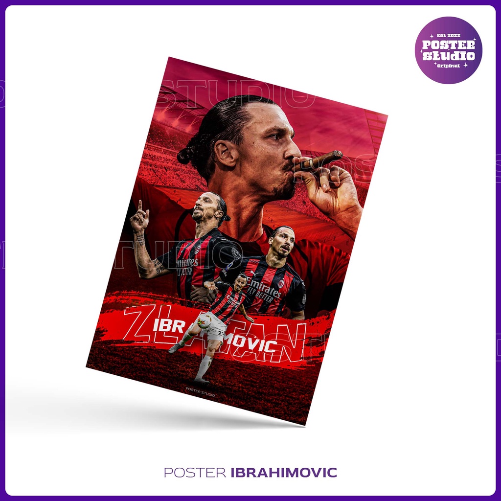 Poster, khung tranh trang trí IBRAHIMOVIC