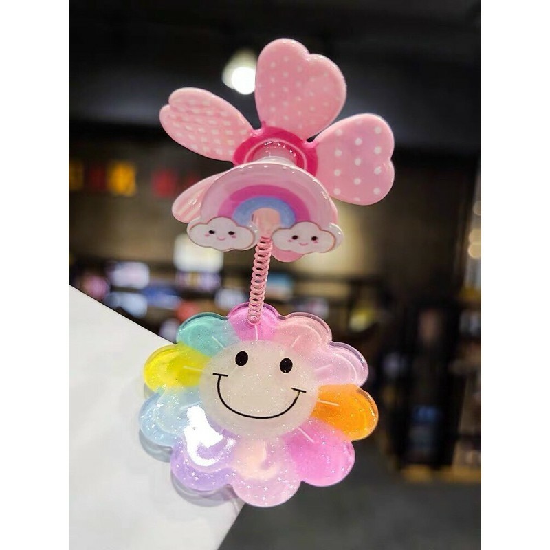 PVN19491 Sét 10 kẹp tóc chong chóng sắc màu cute cho bé yêu T2