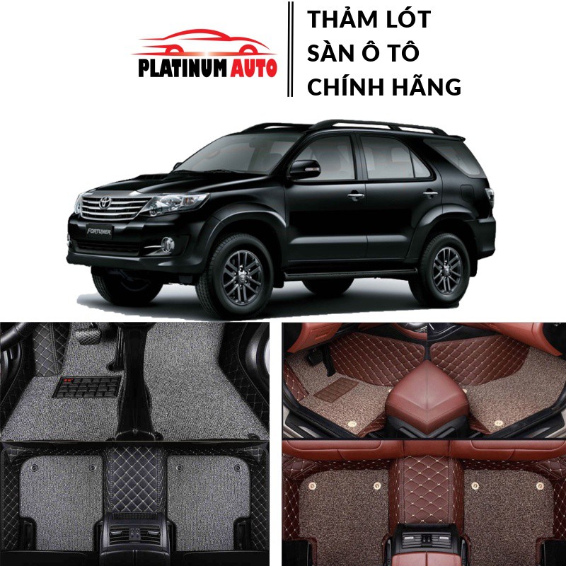 Thảm lót sàn ô tô 6D Toyota Fortuner 2008-2016