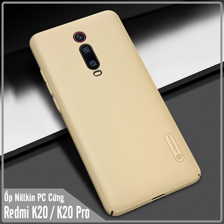 Ốp lưng Xiaomi Redmi K20 / K20 Pro/ Mi 9T nhựa PC cứng Nillkin , Vân nhám , chống vân tay