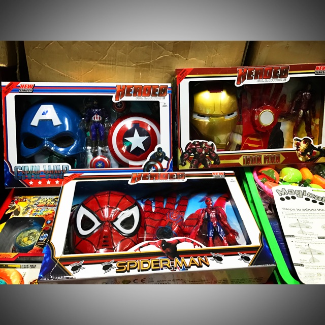 Đồ chơi trẻ em - Mặt nạ heroes