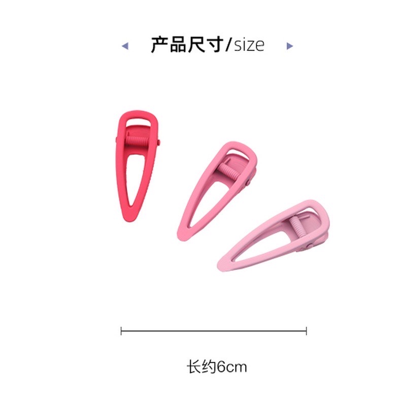 Combo 3 kẹp tóc mái đầy màu sắc cho mùa hè đầy sắc màu