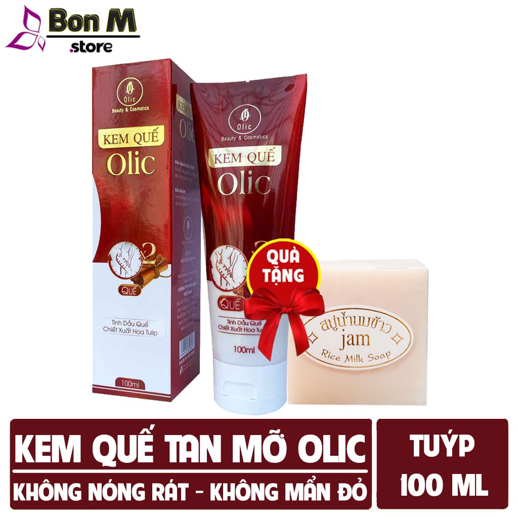 Kem Tan Mỡ Olic ⚡FREESHIP⚡ Kem Quế Olic Giảm Mỡ Bụng Siêu Tốc, Không Cần Tập Luyện