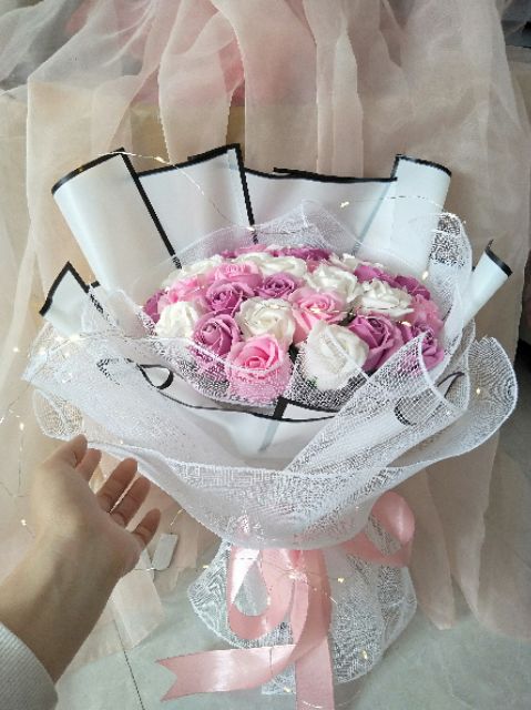 Bó hoa sáp  30 bông