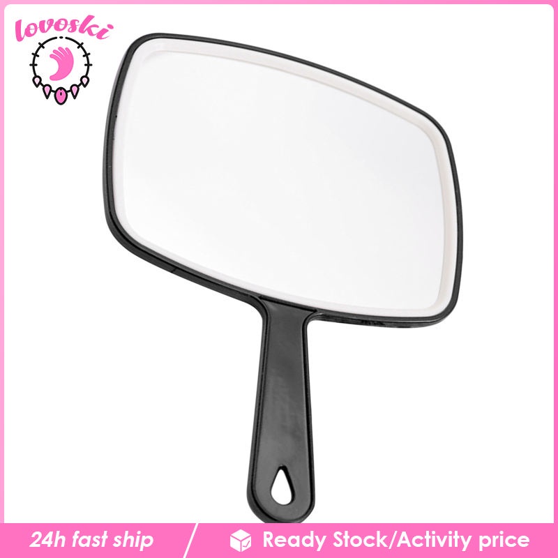 [Lovoski] Set 2 Gương Cầm Tay Hình Vuông Cỡ Lớn Hỗ Trợ Tạo Kiểu Tóc