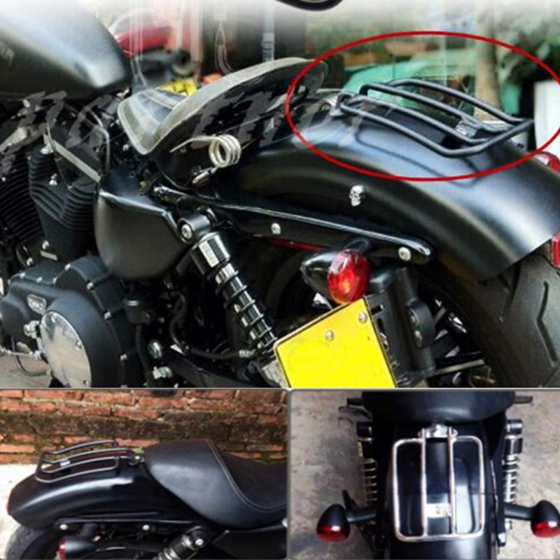 Giá Đỡ Hành Lý Gắn Phía Sau Ghế Ngồi Xe Hơi Màu Đen / Mạ Điện Dễ Lắp Đặt Cho XL88