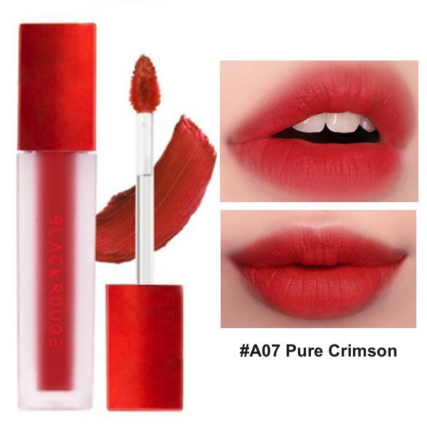 [1 - 7] [33 - 37] Sẵn màu 12 Son Kem Lì Black Rouge Air Fit Velvet Tint Version 7 - Velvet Crown | BigBuy360 - bigbuy360.vn