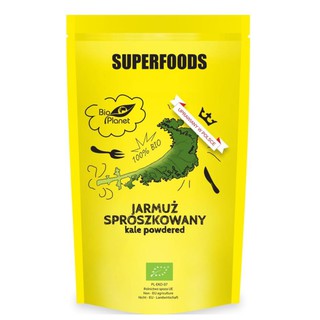 Bột cải xoăn kale hữu cơ Bio Planet 125g