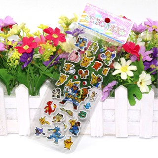 Miếng dán Sticker In Nổi Pokemon Bicachu
