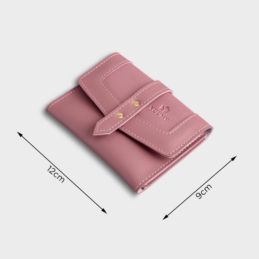 [Mã FAMALLT5 giảm 15% đơn 150k] Ví da nữ mini nhỏ gọn đựng tiền đựng thẻ YUUMY YV29 nhiều màu | BigBuy360 - bigbuy360.vn