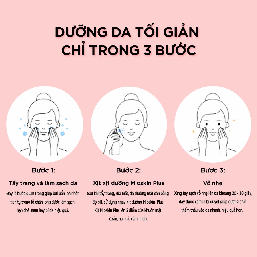 Xịt dưỡng tế bào gốc MioSkin Plus chính hãng - HA Beauty