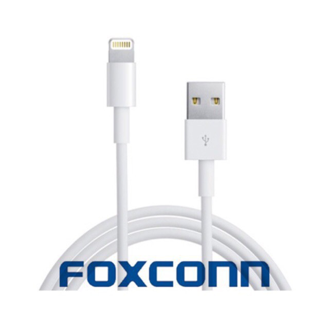 Dây sạc iphone, cáp sạc iphone Foxconn, IPad hỗ trợ sạc nhanh, loại tốt thân dây bọc thép bảo hành 12 tháng