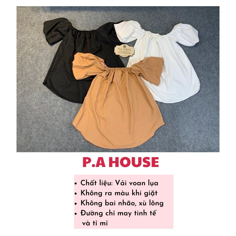 Áo Trễ Vai Tay Phồng