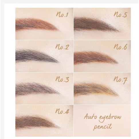 Chì kẻ chân mày innisfree Auto Eyebrow Pencil 0.3g