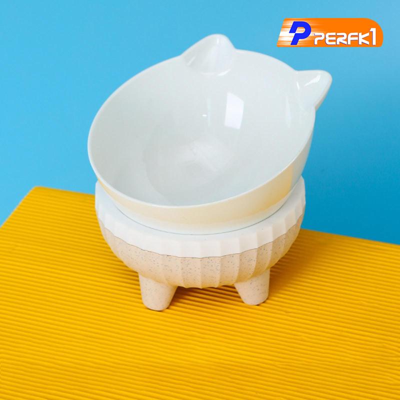 Bát Đựng Thức Ăn Cho Mèo Có Giá Đỡ Nghiêng