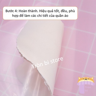 Tấm chống dính A4 khi cán đất sét