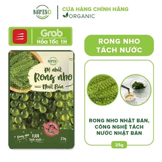 Rong Nho Tách Nước Namiso 25Gr Công Nghệ Tách Nước Tiêu Chuẩn Nhật Bản, Giàu Dinh Dưỡng, Giòn, Ngon, Tươi Mát