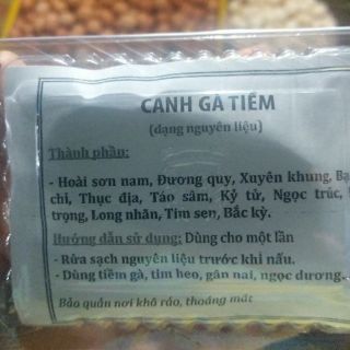 Gói thuốc bắc hầm, lẩu gà - chim... đầy đủ 8-10 món
