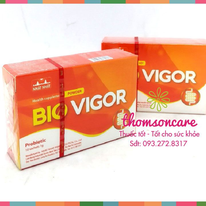 Men vi sinh Bio Vigor - Hỗ trợ giảm rối loạn tiêu hóa - của Dược Nhất nhất cho cả trẻ em và người lớn