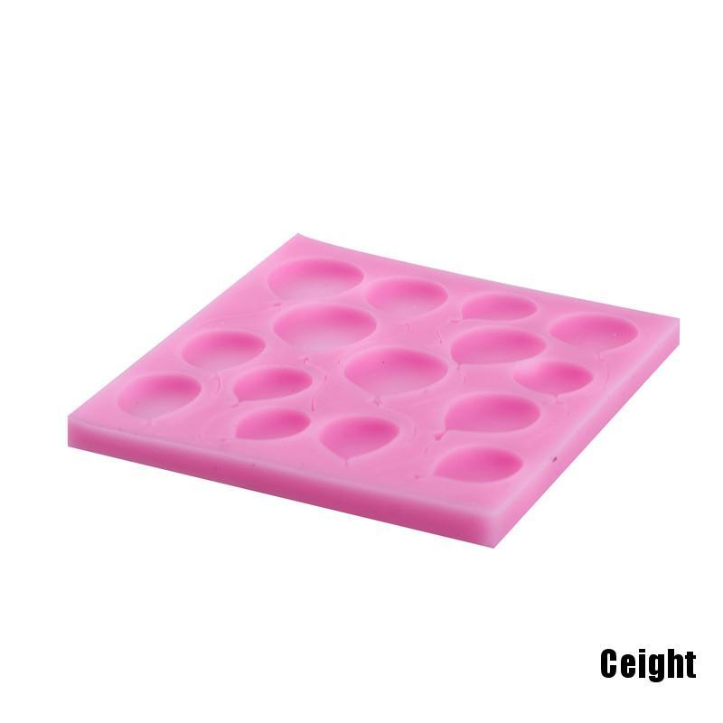 Khuôn Làm Bánh Chất Liệu Silicone Hình Bong Bóng 3D Dễ Thương